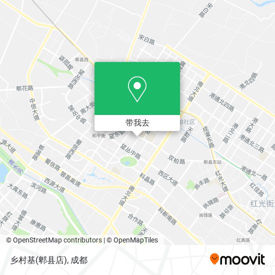 乡村基(郫县店)地图