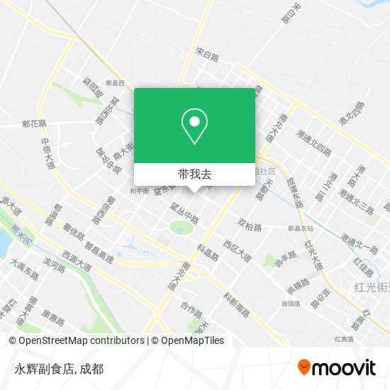 永辉副食店地图