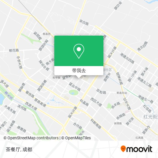 茶餐厅地图
