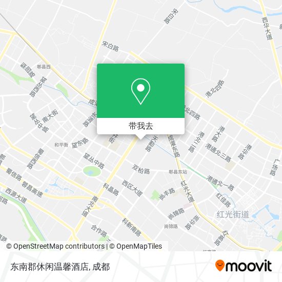 东南郡休闲温馨酒店地图