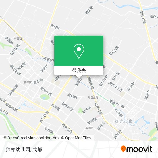 独柏幼儿园地图