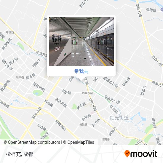 檬梓苑地图
