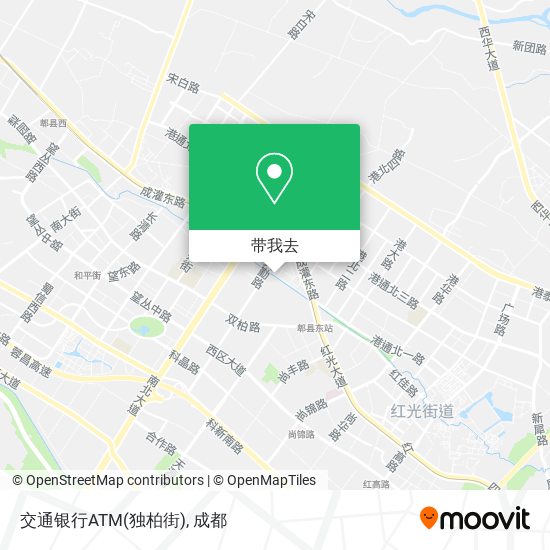 交通银行ATM(独柏街)地图