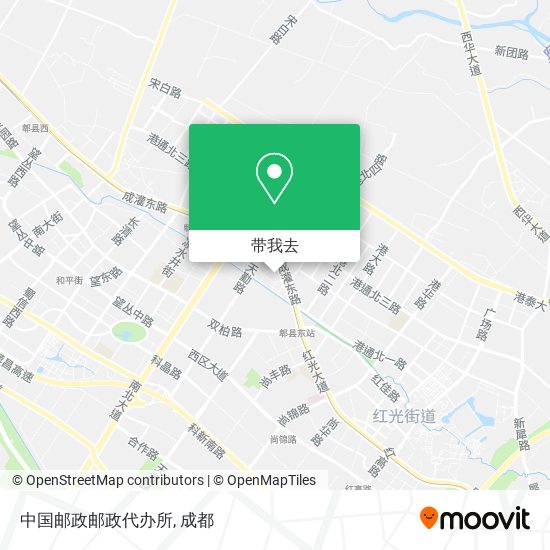 中国邮政邮政代办所地图
