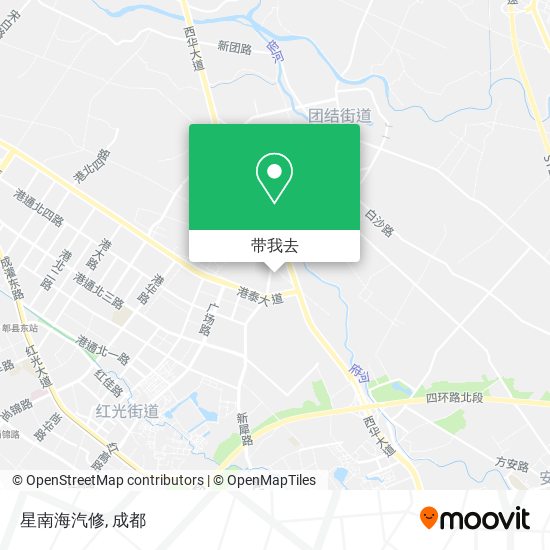 星南海汽修地图