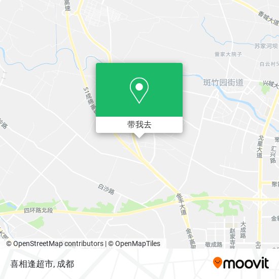 喜相逢超市地图