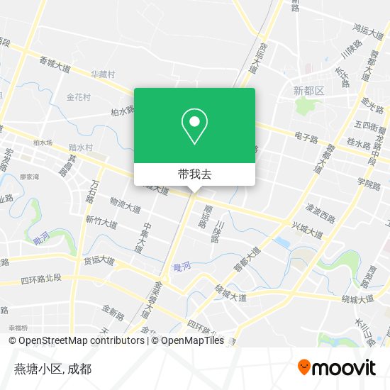燕塘小区地图