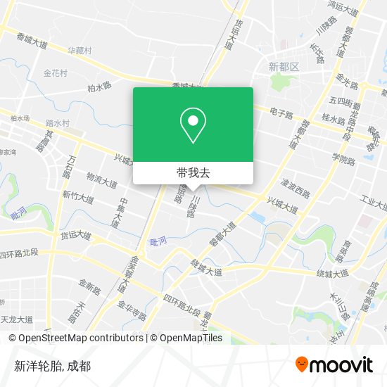 新洋轮胎地图