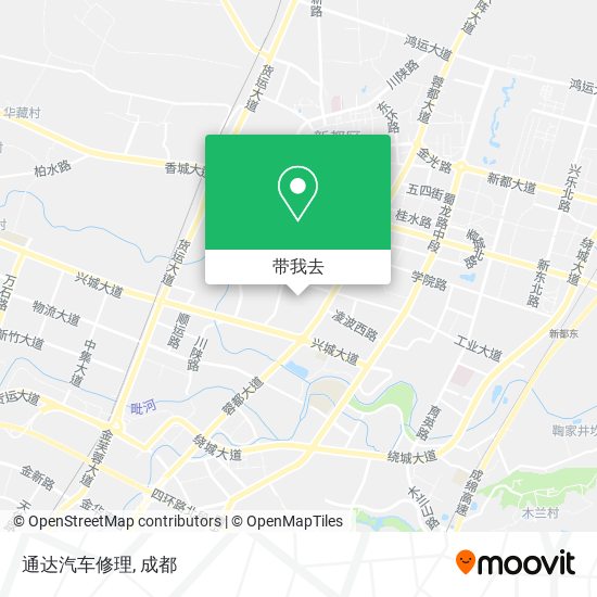 通达汽车修理地图