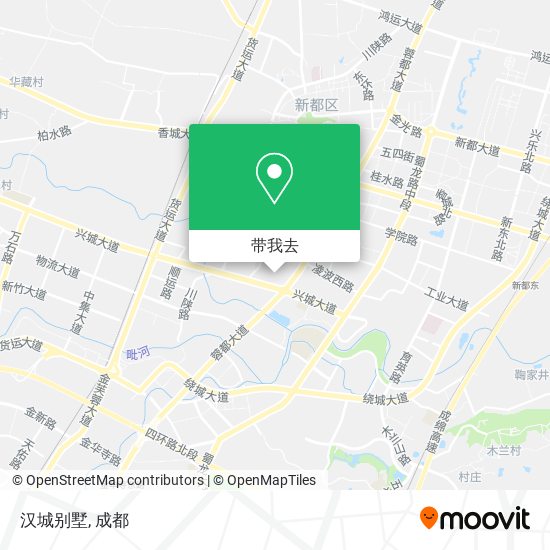 汉城别墅地图