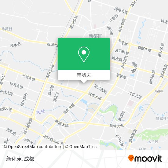 新化苑地图