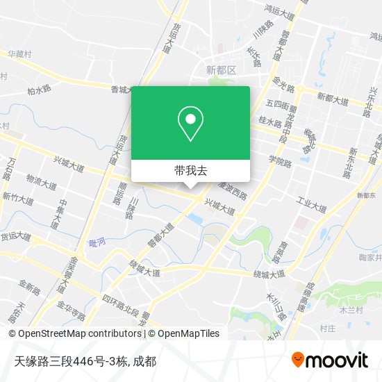 天缘路三段446号-3栋地图