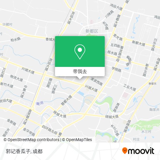 郭记香瓜子地图