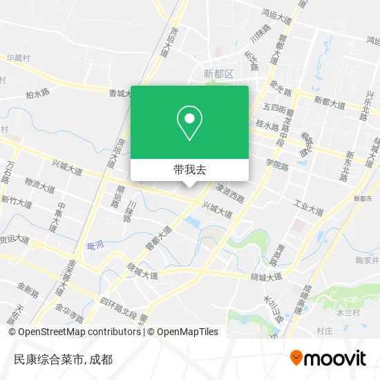 民康综合菜市地图
