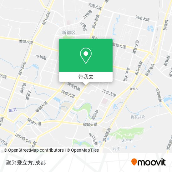 融兴爱立方地图