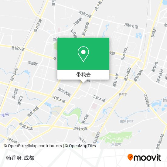 翰香府地图