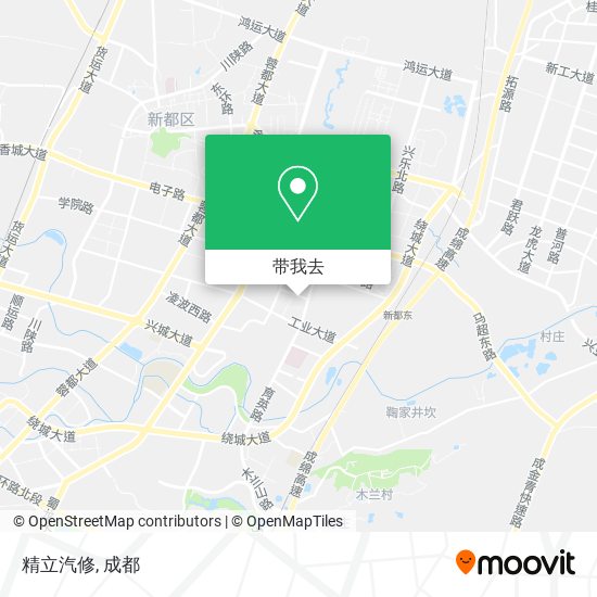 精立汽修地图
