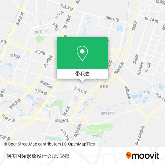 创美国际形象设计会所地图