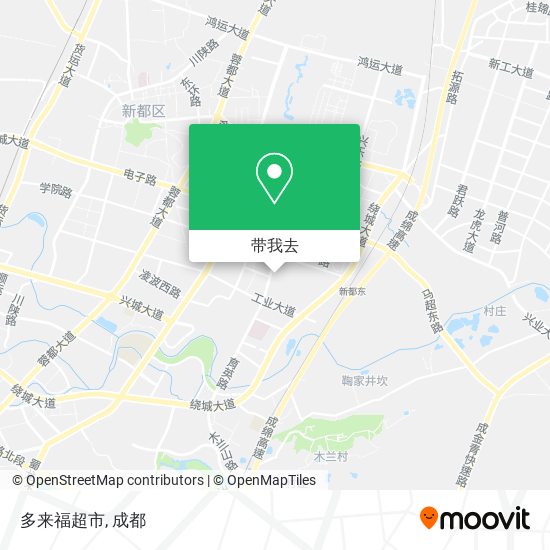 多来福超市地图