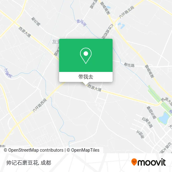 帅记石磨豆花地图