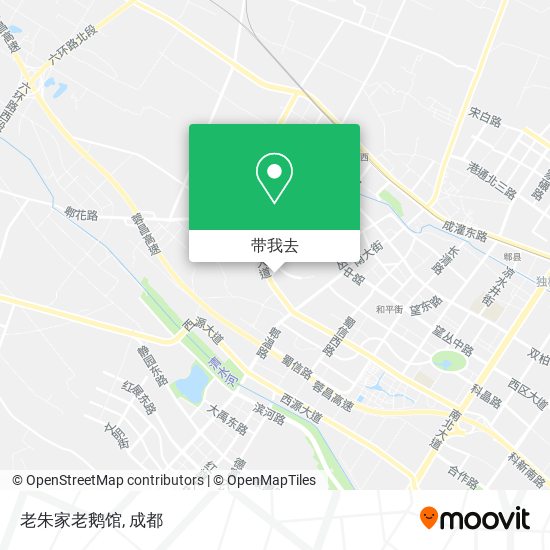 老朱家老鹅馆地图