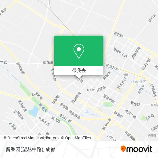 留香园(望丛中路)地图