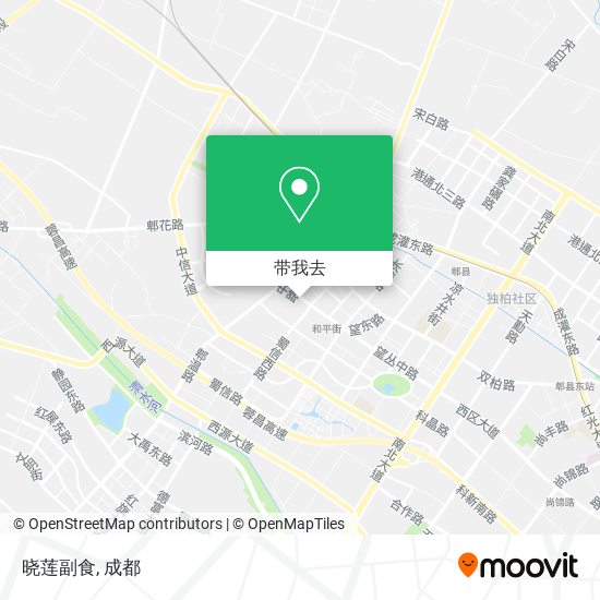 晓莲副食地图