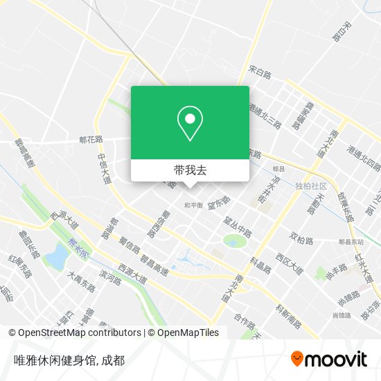 唯雅休闲健身馆地图