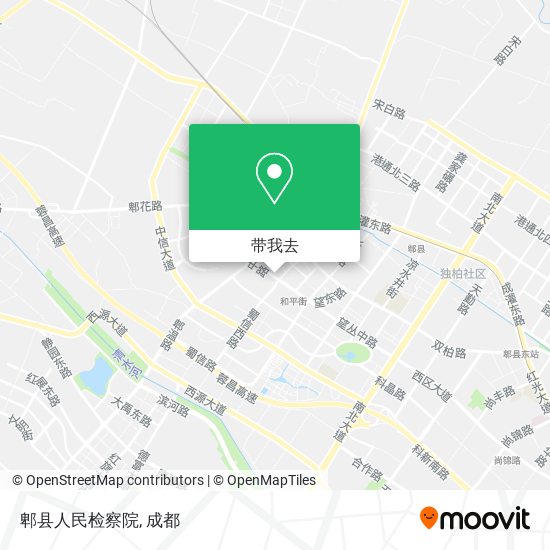 郫县人民检察院地图