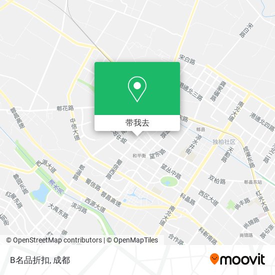 B名品折扣地图