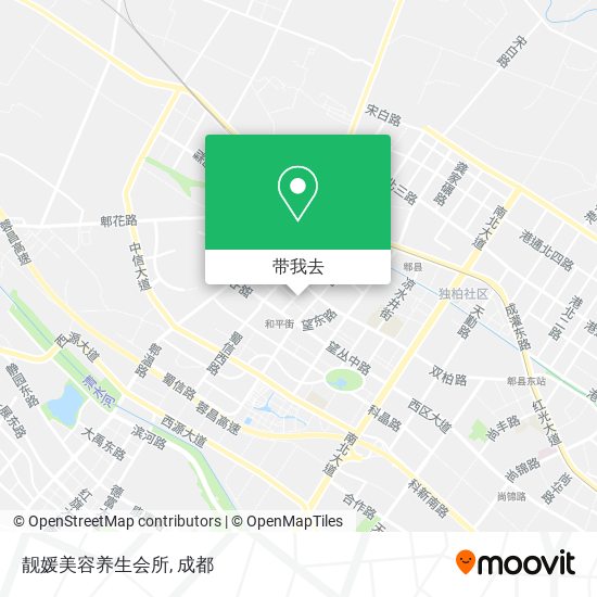 靓媛美容养生会所地图