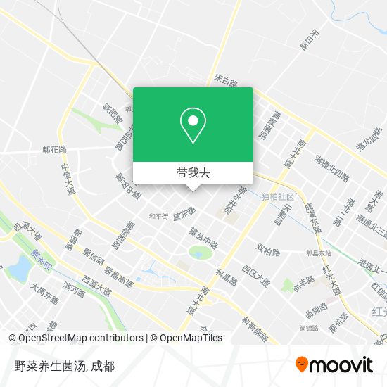 野菜养生菌汤地图