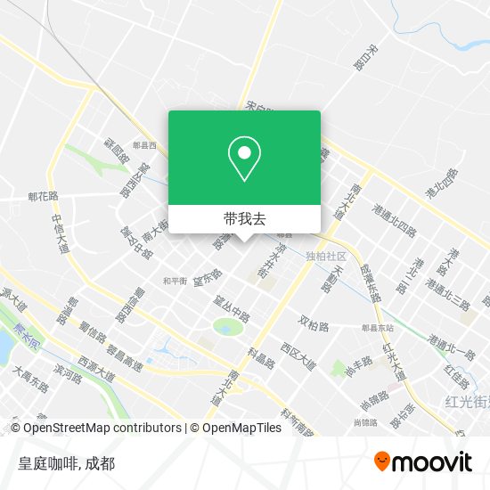 皇庭咖啡地图