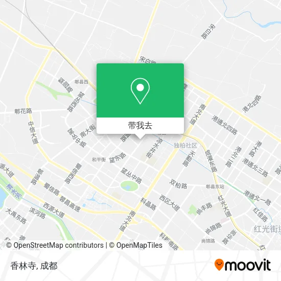香林寺地图