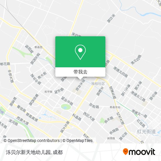 泺贝尔新天地幼儿园地图