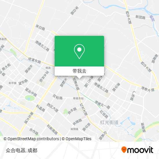 众合电器地图