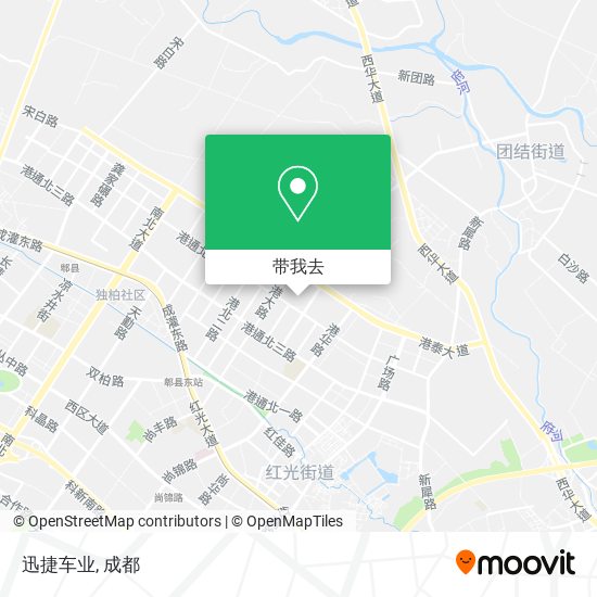迅捷车业地图