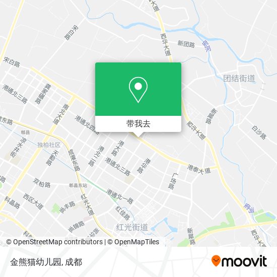 金熊猫幼儿园地图