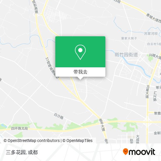 三多花园地图
