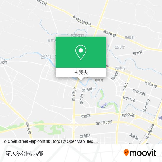诺贝尔公园地图