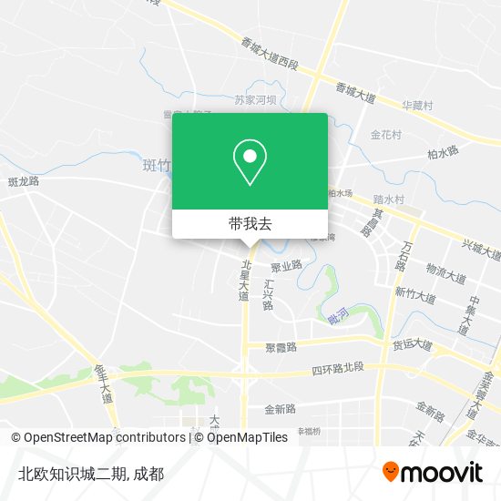 北欧知识城二期地图