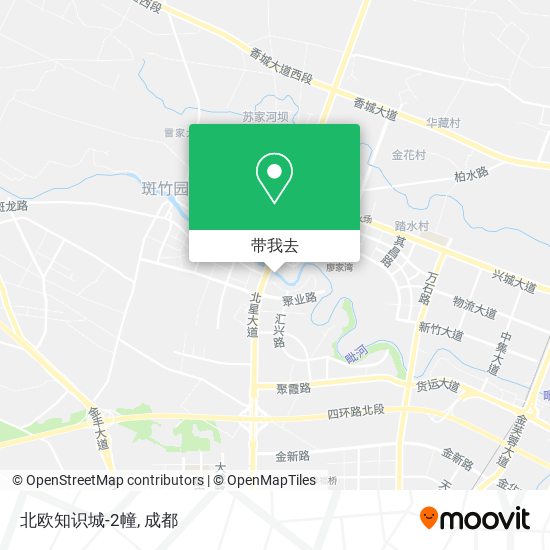 北欧知识城-2幢地图