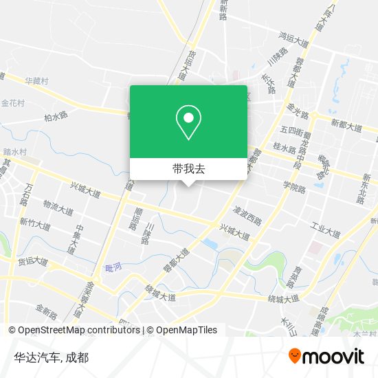 华达汽车地图