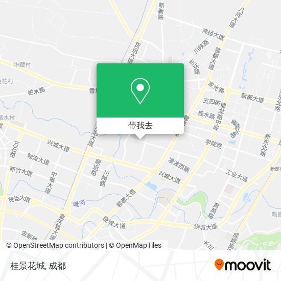 桂景花城地图