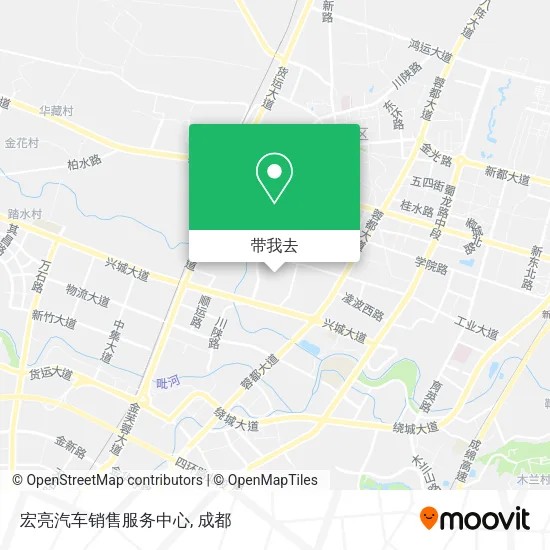 宏亮汽车销售服务中心地图