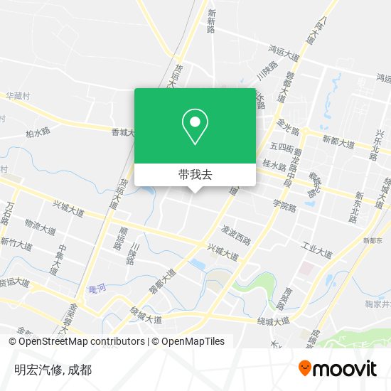 明宏汽修地图