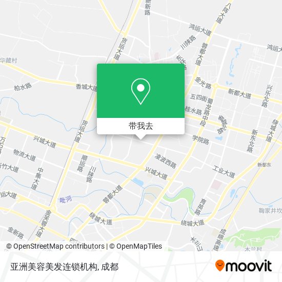 亚洲美容美发连锁机构地图