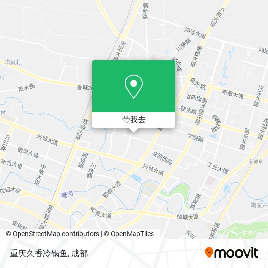 重庆久香冷锅鱼地图