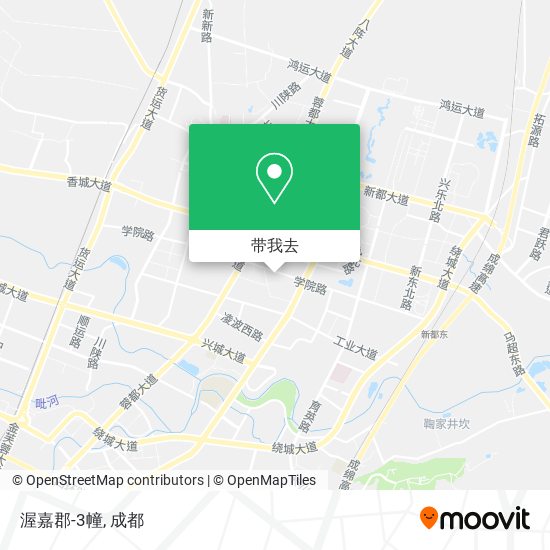 渥嘉郡-3幢地图