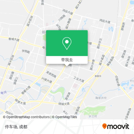 停车场地图